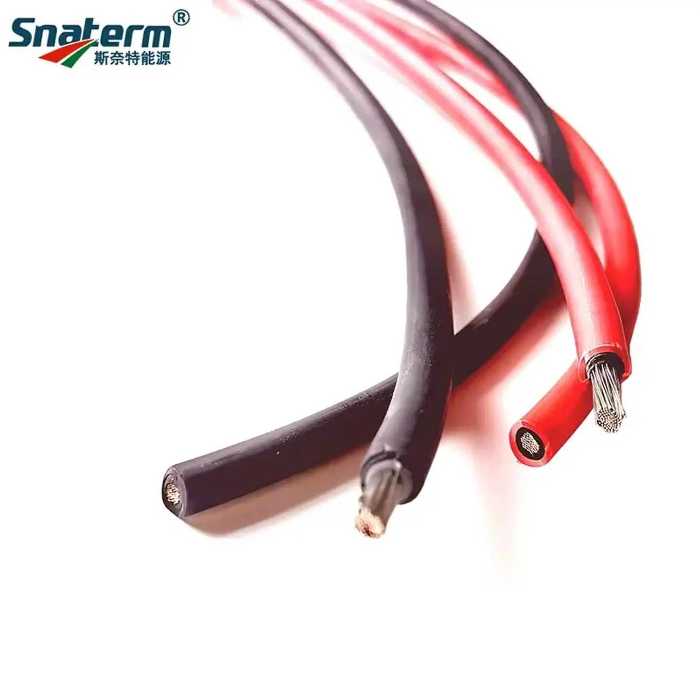 PV Solar Cable 14/12/10 AWG 2.5mm2 4mm2 6mm2 10mm2 Solar Power Cable Wire Cable for PV Panels Connection Red Black XLPE jacket 5