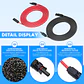 Solar Panel Cable Wire Extension PV Cable DC Rated 1-10 Meter 4mm²6mm² 1000V/1500V With Solar Connectors Plugs - thumbnail 6