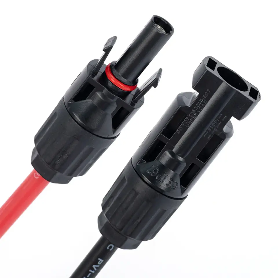 10AWG 12AWG Braided Solar Extension Cable PV Wire for Solar Panel System RV Boat Marine 6