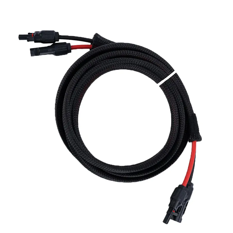 10AWG 12AWG Braided Solar Extension Cable PV Wire for Solar Panel System RV Boat Marine 7