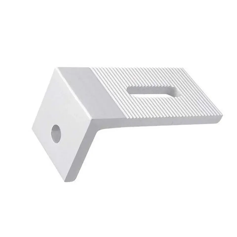 10pcs Solar Panel Mounting Brackets Flat Roof Mount Kit  Photovoltaic 90 Degree L Bracket Solar System Installation Accessories 8