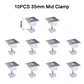 Solar Panel Adjustable Bracket Clamps PV Bracket Mounting Clip Solar Mid And End Clamp 30mm 35mm 40mm For Fixing Solar Panel - thumbnail 12
