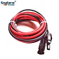 1 Pair Solar Panel Extension Cable Copper Wire Black and Red with solar Connector Solar PV Cable 6/4/2.5 mm2 10/12/14 AWG - thumbnail 5