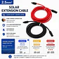 Solar Extension Cable 1-10M Waterproof PV Wire Red Black 2.5/4/6mm² Copper Cable for RV Home Off Grid Solar System - thumbnail 9