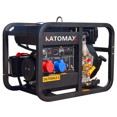 KATOMAX Portable Diesel Generator, 6–7 kW | Nova Bliss