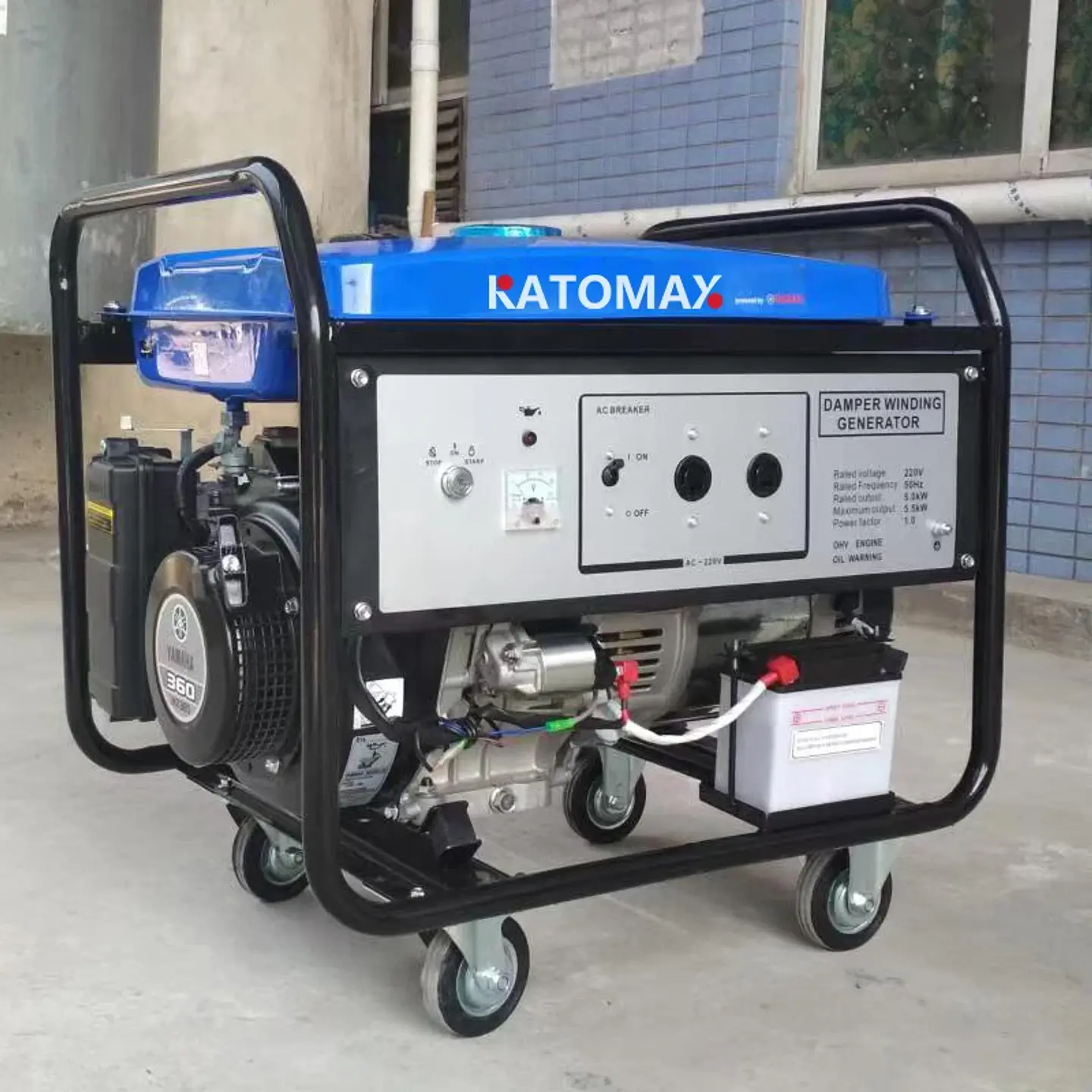 KATOMAX CP10000 Gasoline Generator, 8 kW Class | Nova Bliss 3