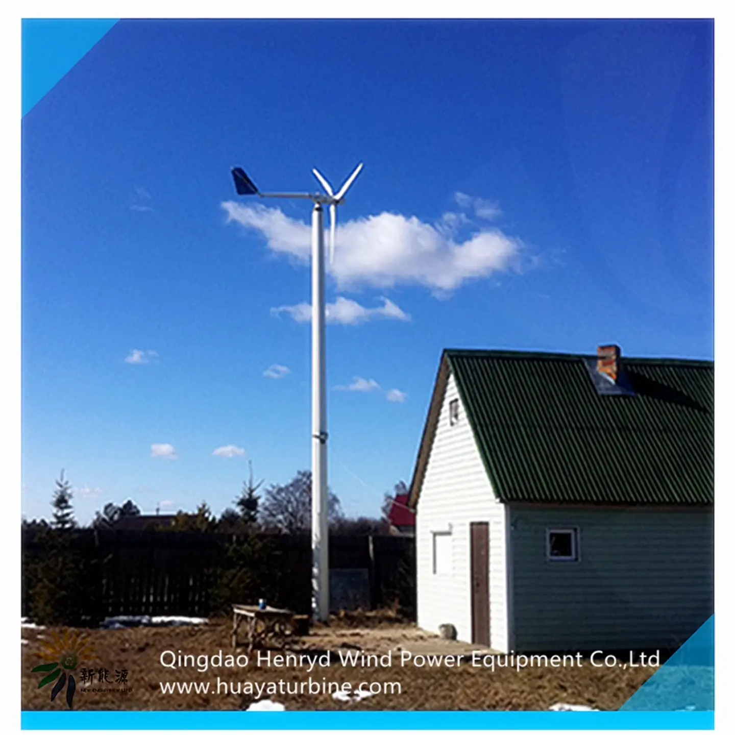 HLD FD3.8-2.5KW Horizontal-Axis Wind Turbine, 2.5 kW | Nova Bliss 4
