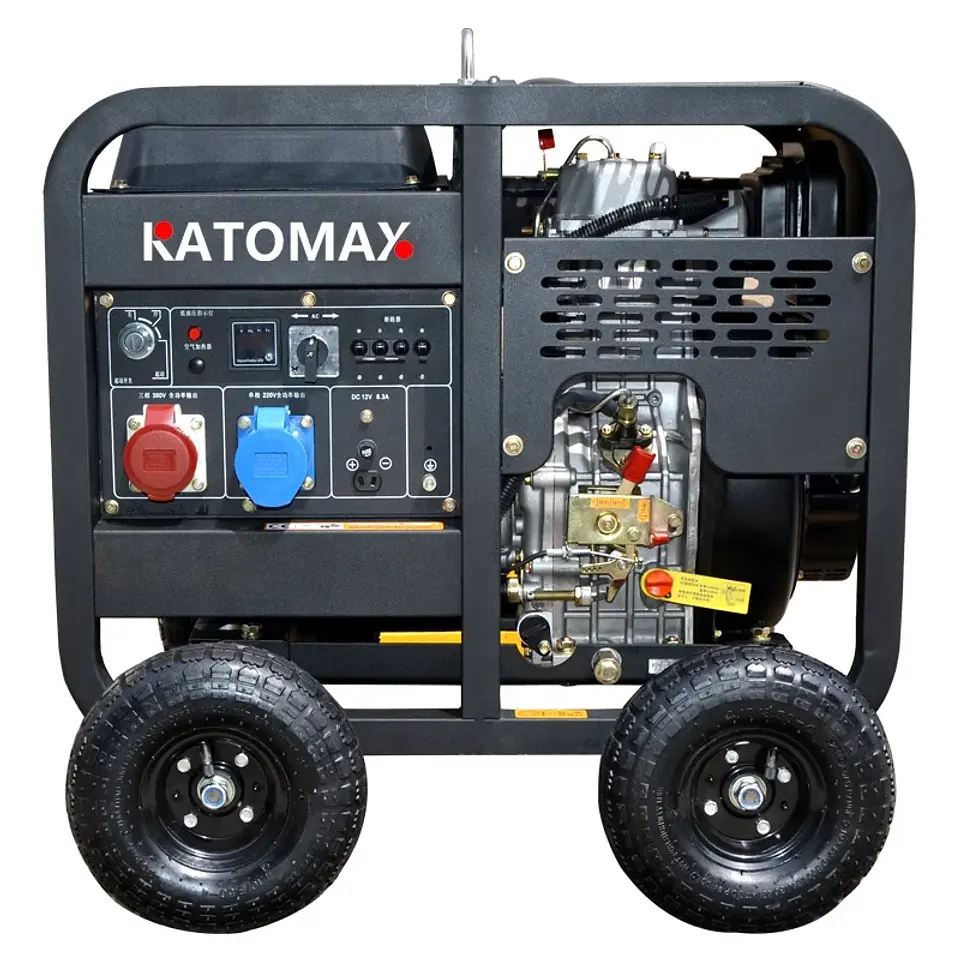 KATOMAX Portable Diesel Generator, 6–7 kW | Nova Bliss 6