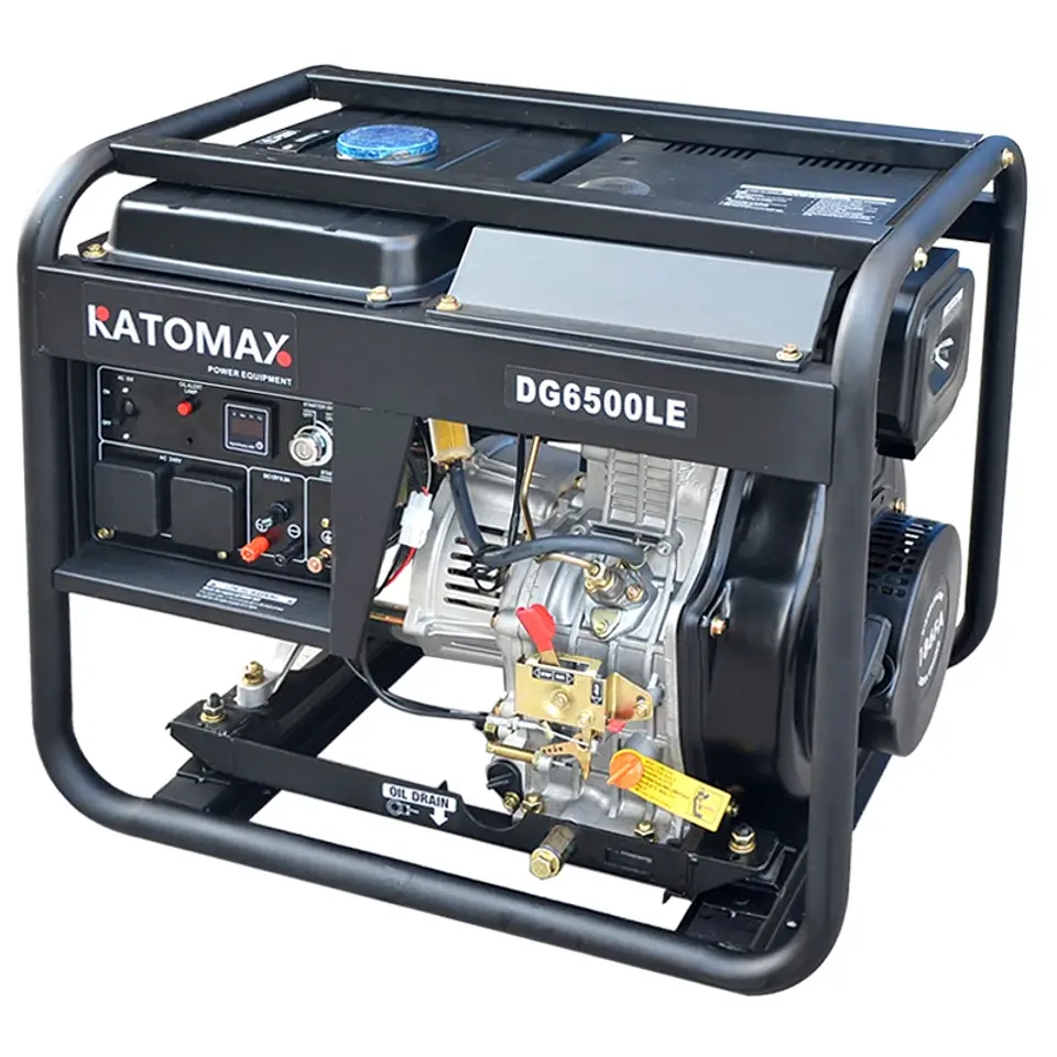 KATOMAX Air-Cooled Diesel Generator, 5–8 kVA Options | Nova Bliss 4