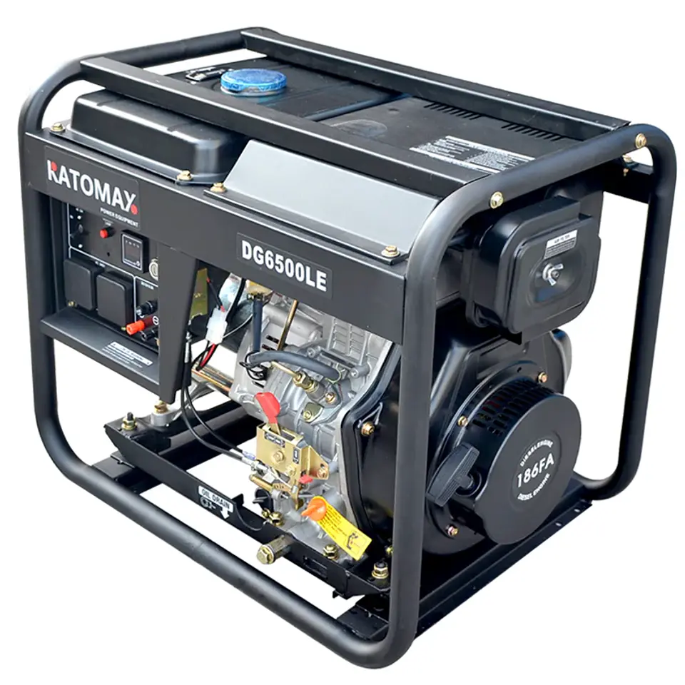 KATOMAX Air-Cooled Diesel Generator, 5–8 kVA Options | Nova Bliss 5