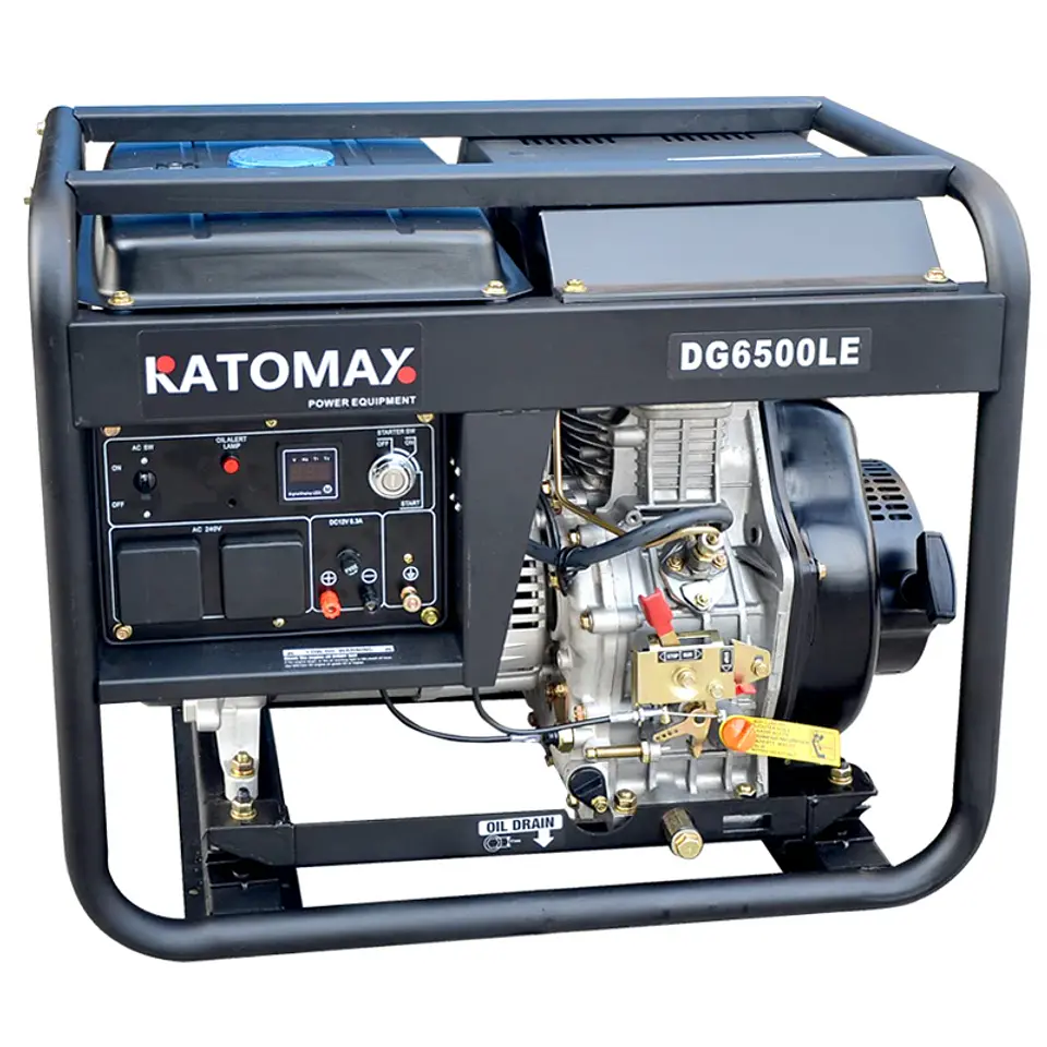 KATOMAX Air-Cooled Diesel Generator, 5–8 kVA Options | Nova Bliss 6