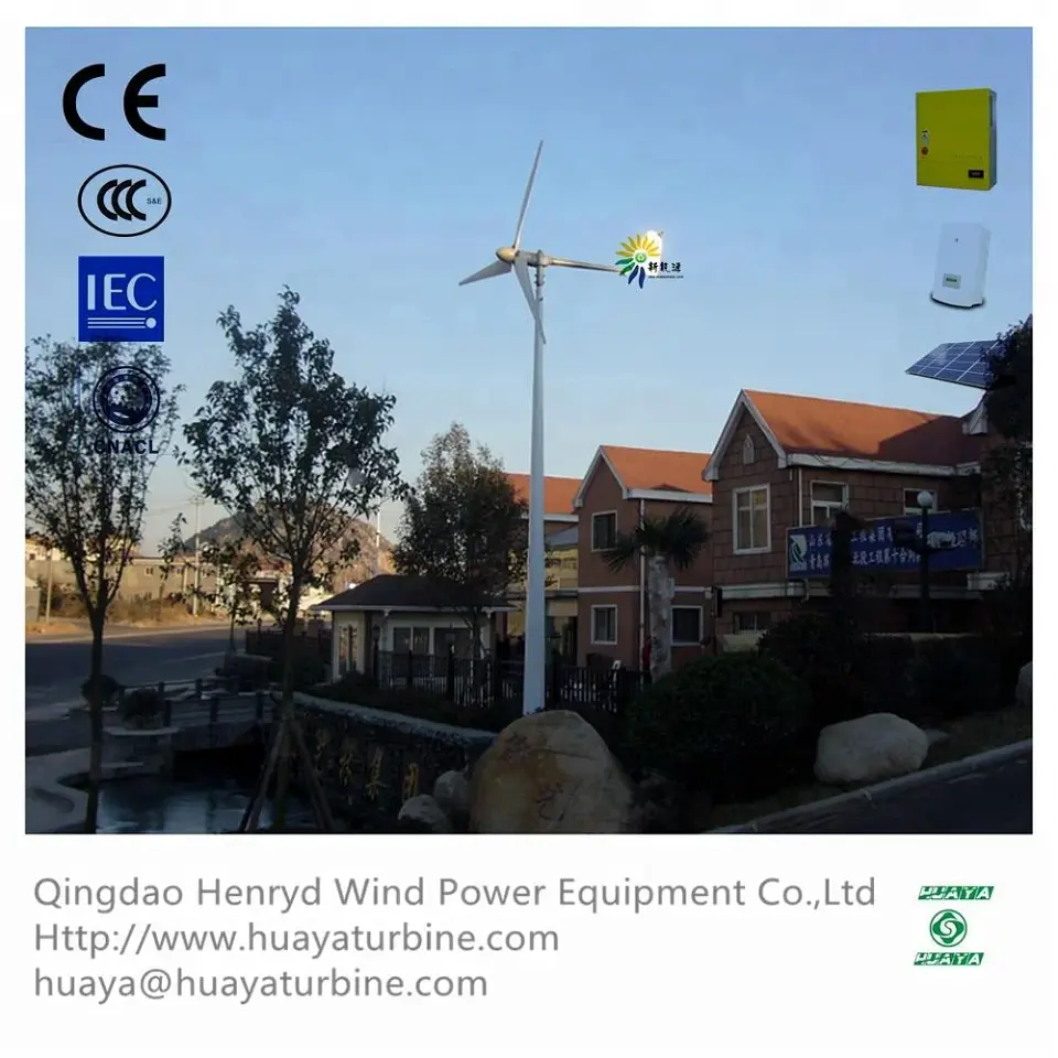 HLD Horizontal-Axis Wind Turbine, 1 kW Rated | Nova Bliss 5
