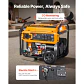 Portable Dual-Fuel Gasoline / LPG Generator | Nova Bliss - thumbnail 6