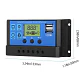 10A–100A PWM Solar Charge Controller — 12V/24V, LCD & USB - thumbnail 2