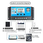 10A–100A PWM Solar Charge Controller — 12V/24V, LCD & USB - thumbnail 3