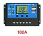 10A–100A PWM Solar Charge Controller — 12V/24V, LCD & USB - thumbnail 7