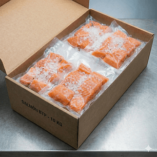 Caja por mayor de SALMÓN BTP 20 Kilos