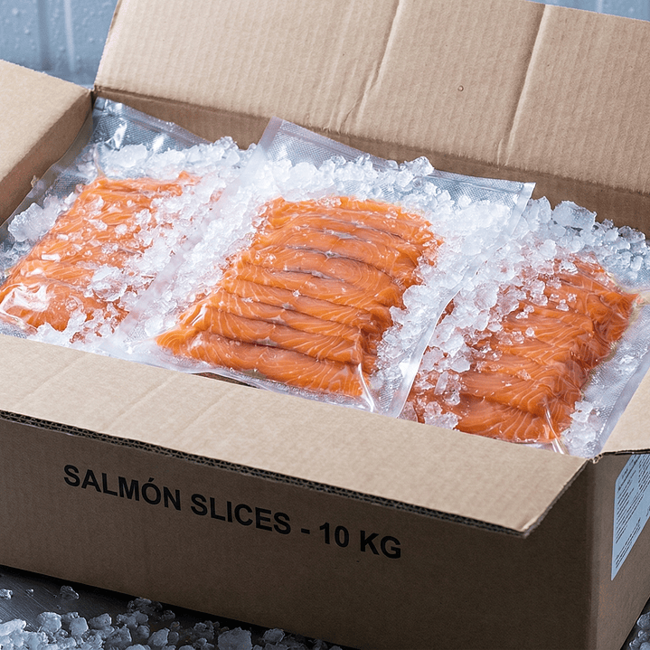 Caja por mayor SALMÓN SLICE 20 Kilos 1