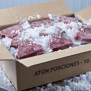 Caja por mayor ATÚN STEAK PORCIÓN 20 Kilos