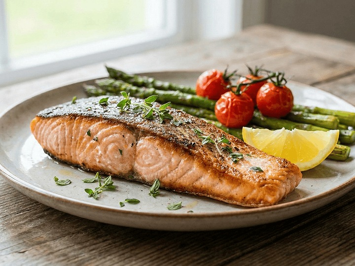 La Paradoja del Salmón: Por Qué Este "Superalimento" Graso es el Arquitecto de tu Cerebro y el Escudo de tu Corazón