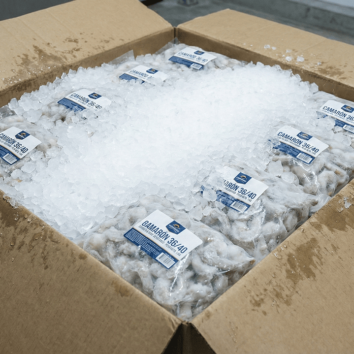 CAMARÓN 36/40 CRUDO PELADO Y DESVENADO ( POR MAYOR 20 kilos) 1