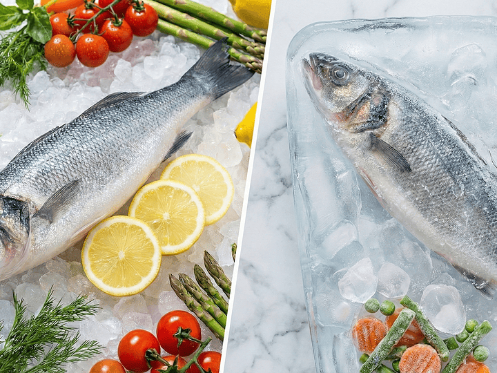 Fresco vs. congelado: "¿Es el pescado congelado menos nutritivo que el fresco? La verdad te sorprenderá.