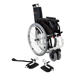 Cadeira de rodas liga leve Latina Compact - Roda extração rápida