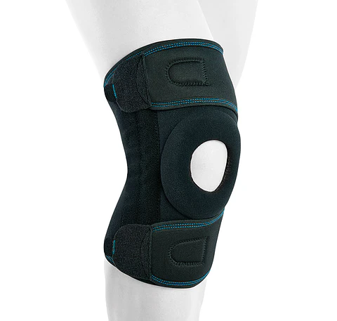 ACE811 - Joelheira Envolvente com Estabilizadores Laterais Flexíveis - Genulig® 