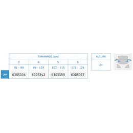 Faixa Elástica Abdominal - ACE602