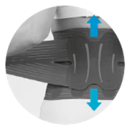ACE609 - Cinta Sacrolombar com Reforço Amovível - l’Évolutive®
