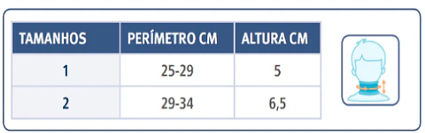 CC2106 / CC2206 - Colar Cervical Pediátrico 