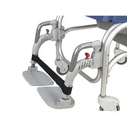 Cadeira Sanitária e de Banho Atlantic Com Rodas