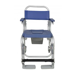 Cadeira Sanitária e de Banho Atlantic Com Rodas