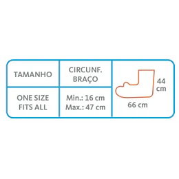 OSL4340 - Protetor de braço para ortóteses e gesso 