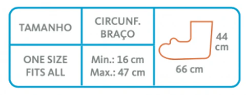 OSL4340 - Protetor de braço para ortóteses e gesso 