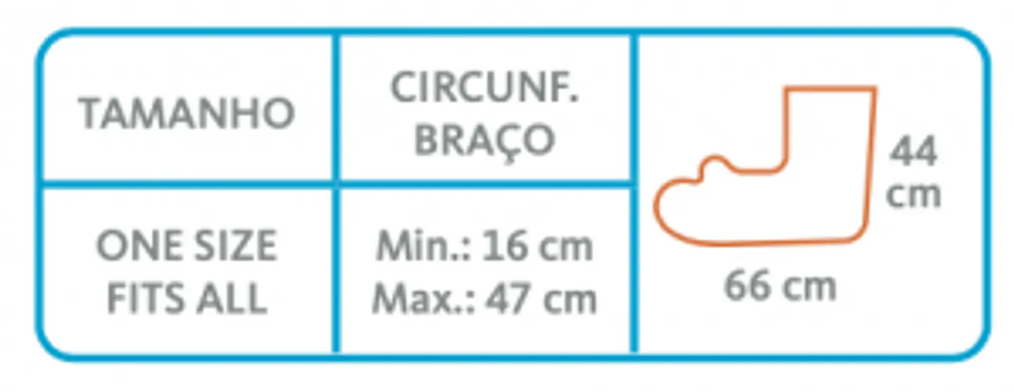 OSL4340 - Protetor de braço para ortóteses e gesso  2