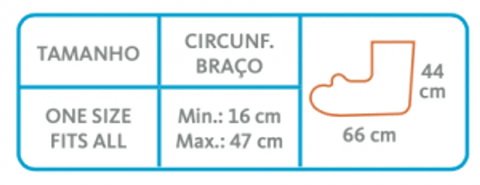 OSL4340 - Protetor de braço para ortóteses e gesso  2