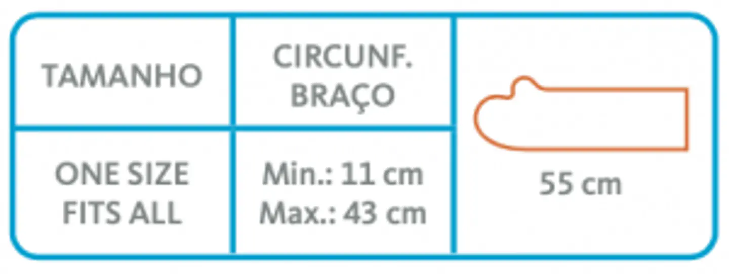 OSL4350 - Protetor de braço para ortóteses e gesso - modelo curto 2