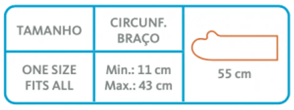 OSL4350 - Protetor de braço para ortóteses e gesso - modelo curto 2