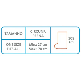 OSL4480 - Protetor de perna para ortóteses e gesso
