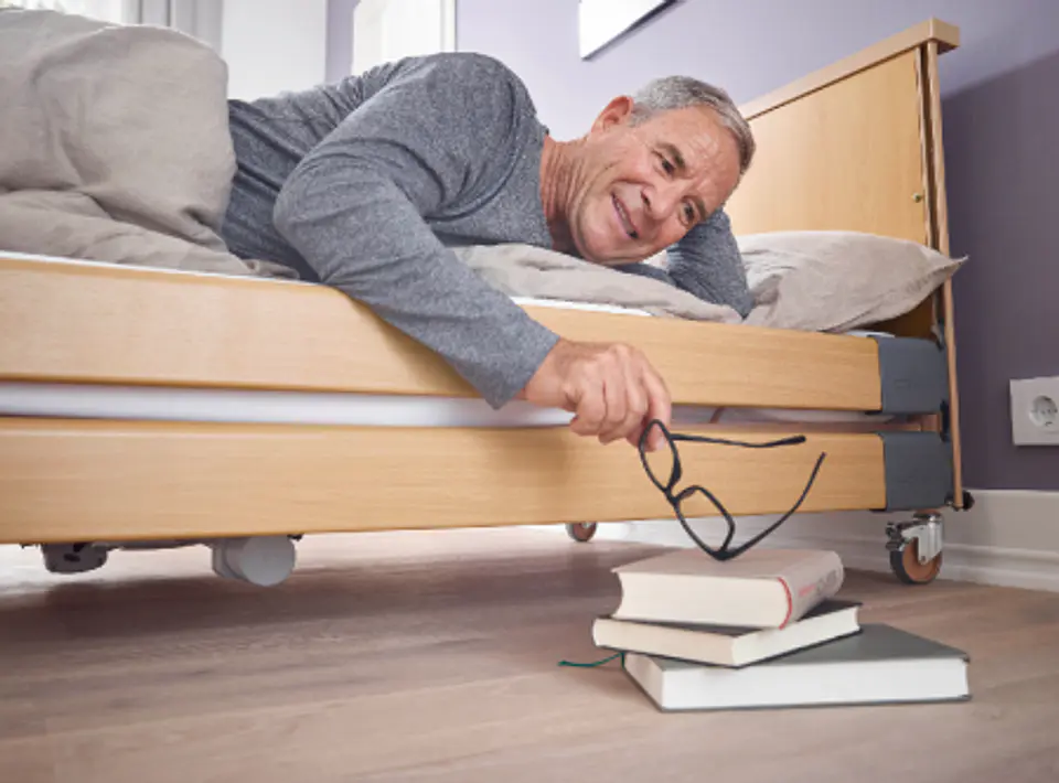 Cama articulada elétrica de elevação Dali Econ Burmeier  3