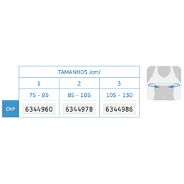 Corretor Dorsal Reforçado -  ACE618