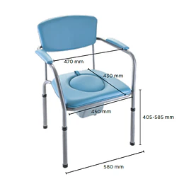 Cadeira Sanitária Omega 