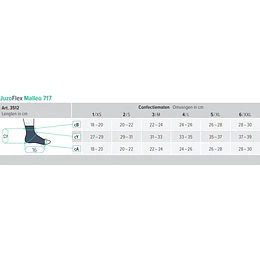 Pé Elástico em Malha Circular