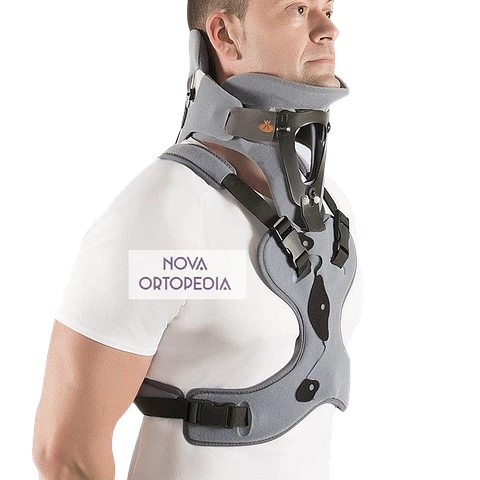 Colar Cervical Bivalvo Com e Sem Apoio Torácico - Tpo Minerva CC2800.