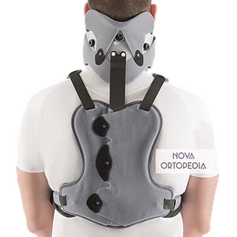 Colar Cervical Bivalvo Com e Sem Apoio Torácico - Tpo Minerva CC2800.