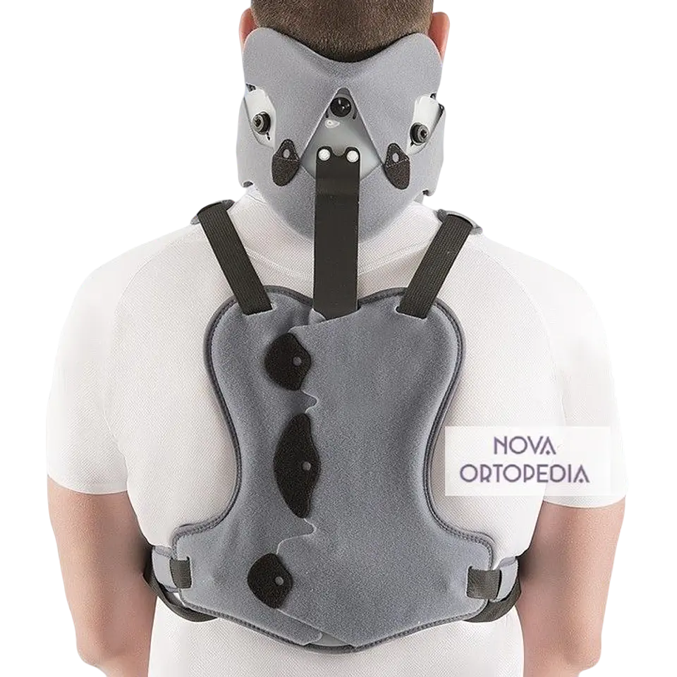 Colar Cervical Bivalvo Com e Sem Apoio Torácico - Tpo Minerva CC2800. 2