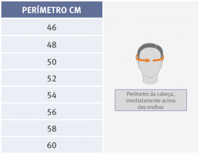 Capacete de Proteção Craniana - H100 / H102 3