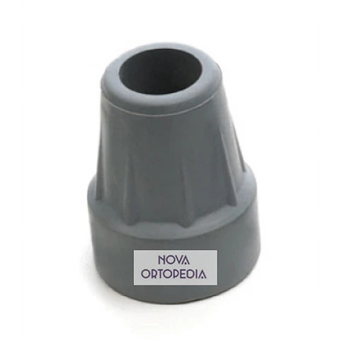 Ponteira / Borracha para Canadiana e Andarilho Cor Cinzento