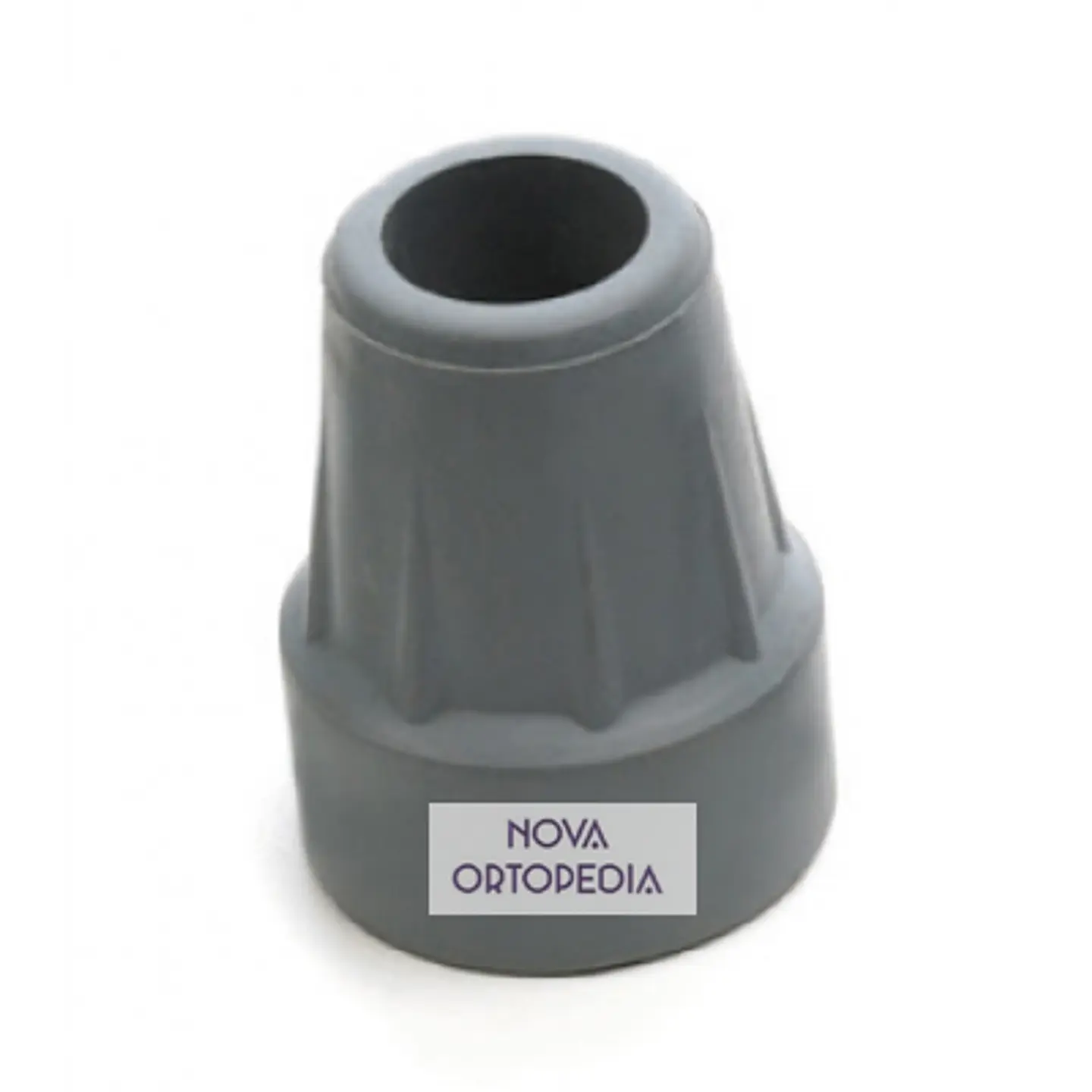 Ponteira / Borracha para Canadiana e Andarilho Cor Cinzento 1